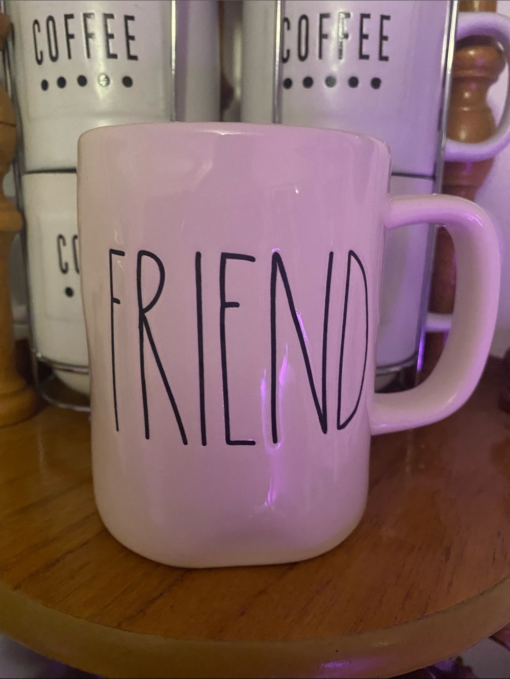 Rae Dunn FRIEND Ceramic Coffee Mug